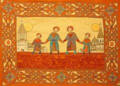 Выставка "Три строчки вышивки"