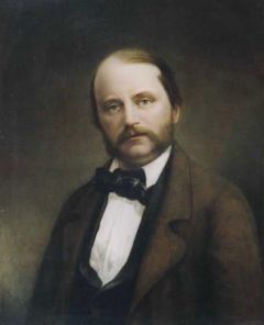 Портрет И.А. Гончарова кисти Н.А. Майкова