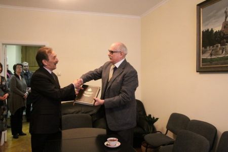 Никита Михалков в Саратовском областном музее краеведения
