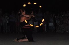 файер-шоу на "Хвалынской волне"